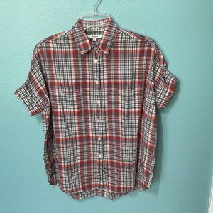 Madewell Courier in Kerchief Plaid XS